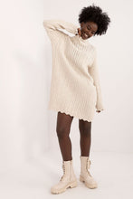 Load image into Gallery viewer, Turtle Neck Knit Midi Dress
