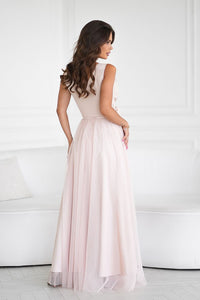 Charming Pink Maxi Dress