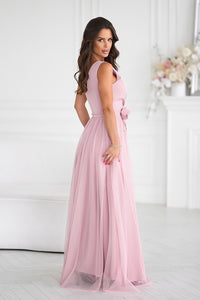 Charming Pink Maxi Dress