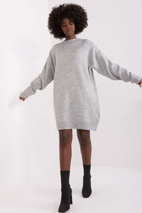 Soft Casual Knit Mini Dress