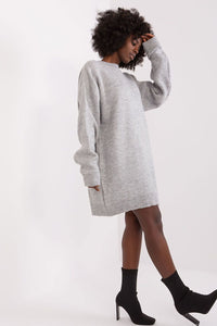 Soft Casual Knit Mini Dress