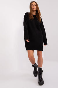 Soft Casual Knit Mini Dress