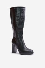 Load image into Gallery viewer, Classic Eco-Leather Heel Boots
