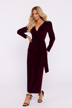 Load image into Gallery viewer, Velour Knit Evening Dress
