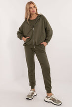 Load image into Gallery viewer, Zipped Casual Sweatshirt Set
