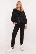 Load image into Gallery viewer, Zipped Casual Sweatshirt Set
