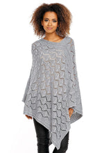 Load image into Gallery viewer, Elegant Knit Poncho
