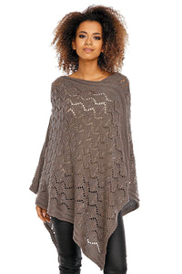 Elegant Knit Poncho