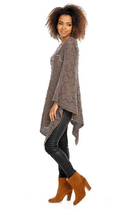 Elegant Knit Poncho