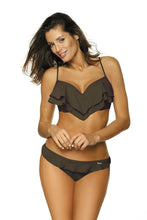 Load image into Gallery viewer, &quot;The Isabella&quot; Bikini Swimsuit Ruffled Top
