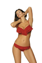 Load image into Gallery viewer, &quot;The Isabella&quot; Bikini Swimsuit Ruffled Top
