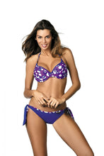 Load image into Gallery viewer, Purple Blue Italian Bikini Swimsuit
