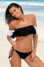 Load image into Gallery viewer, Off Shoulder Cuban Bikini Swimsuit
