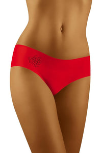 WOLBAR Panties | Red Laser Cut Edges