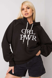 GIRL POWER Sweatshirt with Hood