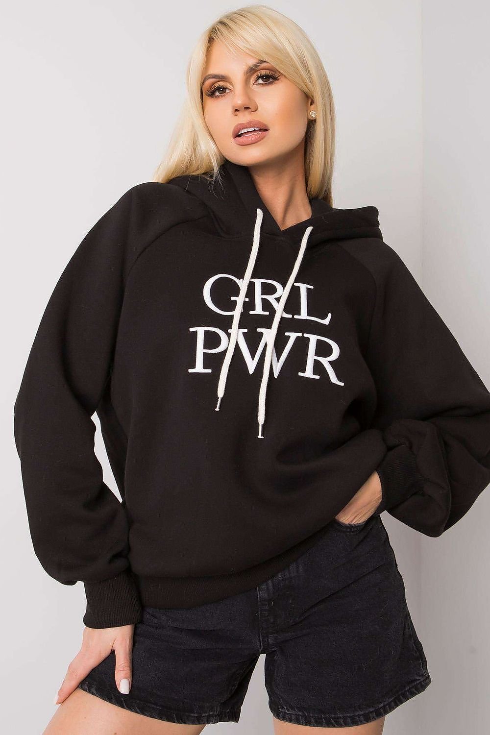 GIRL POWER Sweatshirt with Hood