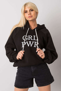 GIRL POWER Sweatshirt with Hood