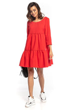 Load image into Gallery viewer, Flare Cut Casual Day Dress
