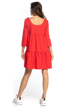 Load image into Gallery viewer, Flare Cut Casual Day Dress
