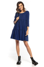 Load image into Gallery viewer, Flare Cut Casual Day Dress
