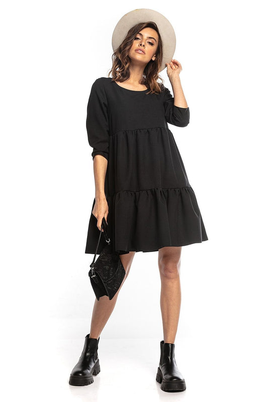 Flare Cut Casual Day Dress