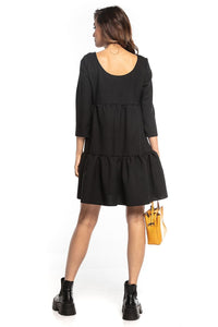 Flare Cut Casual Day Dress