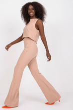 Load image into Gallery viewer, Perfect Sleeveless Pants Suit | High Waist Spandex
