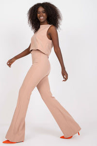 Perfect Sleeveless Pants Suit | High Waist Spandex