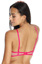 Load image into Gallery viewer, Pink Lace Push Up Bra
