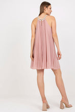 Load image into Gallery viewer, Summer Pleated Mini Dress | Lined Day Dress
