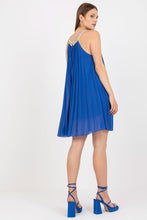 Load image into Gallery viewer, Summer Pleated Mini Dress | Lined Day Dress
