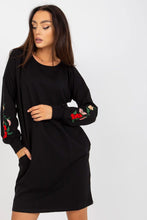 Load image into Gallery viewer, Embroidered Sleeve Tracksuit Dress
