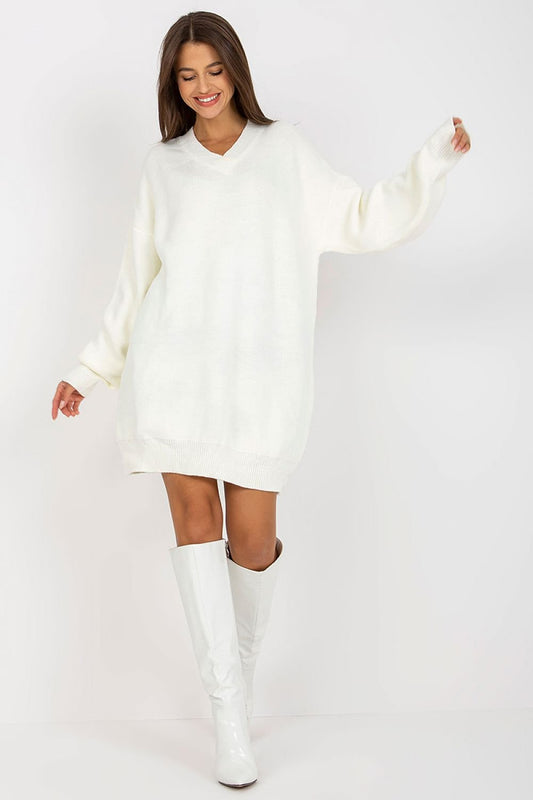 Long Sleeve Casual Sweater Dress