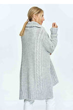 Load image into Gallery viewer, Turtle Neck Sweater with Extended Back
