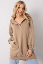 Load image into Gallery viewer, Hooded Sweatshirt | Extended Cut Top with Pockets
