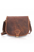 Load image into Gallery viewer, Natural Vintage Leather Handbag
