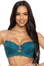 Load image into Gallery viewer, Sexy Lingerie | Turquoise Lace Bra
