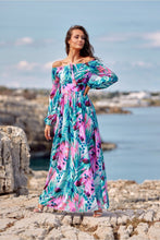 Load image into Gallery viewer, Italian Bohemian Maxi Dress  | Various Colors Styles
