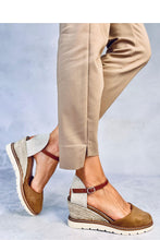 Load image into Gallery viewer, Ecological Espadrille Sandals with Linen Finish
