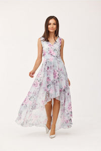 Maxi Dress | Floral Print Day Dress