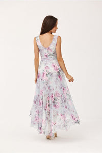 Maxi Dress | Floral Print Day Dress