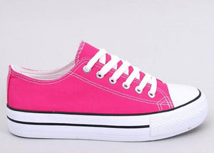 Bubblegum Pink High Sole Sneakers