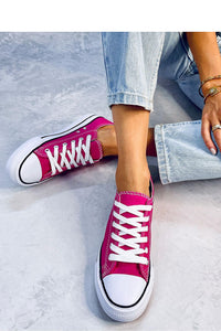 Bubblegum Pink High Sole Sneakers