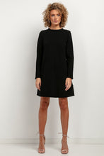 Load image into Gallery viewer, Sweatshirt Knit Mini Dress | Trapezoidal Cut
