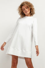 Load image into Gallery viewer, Sweatshirt Knit Mini Dress | Trapezoidal Cut
