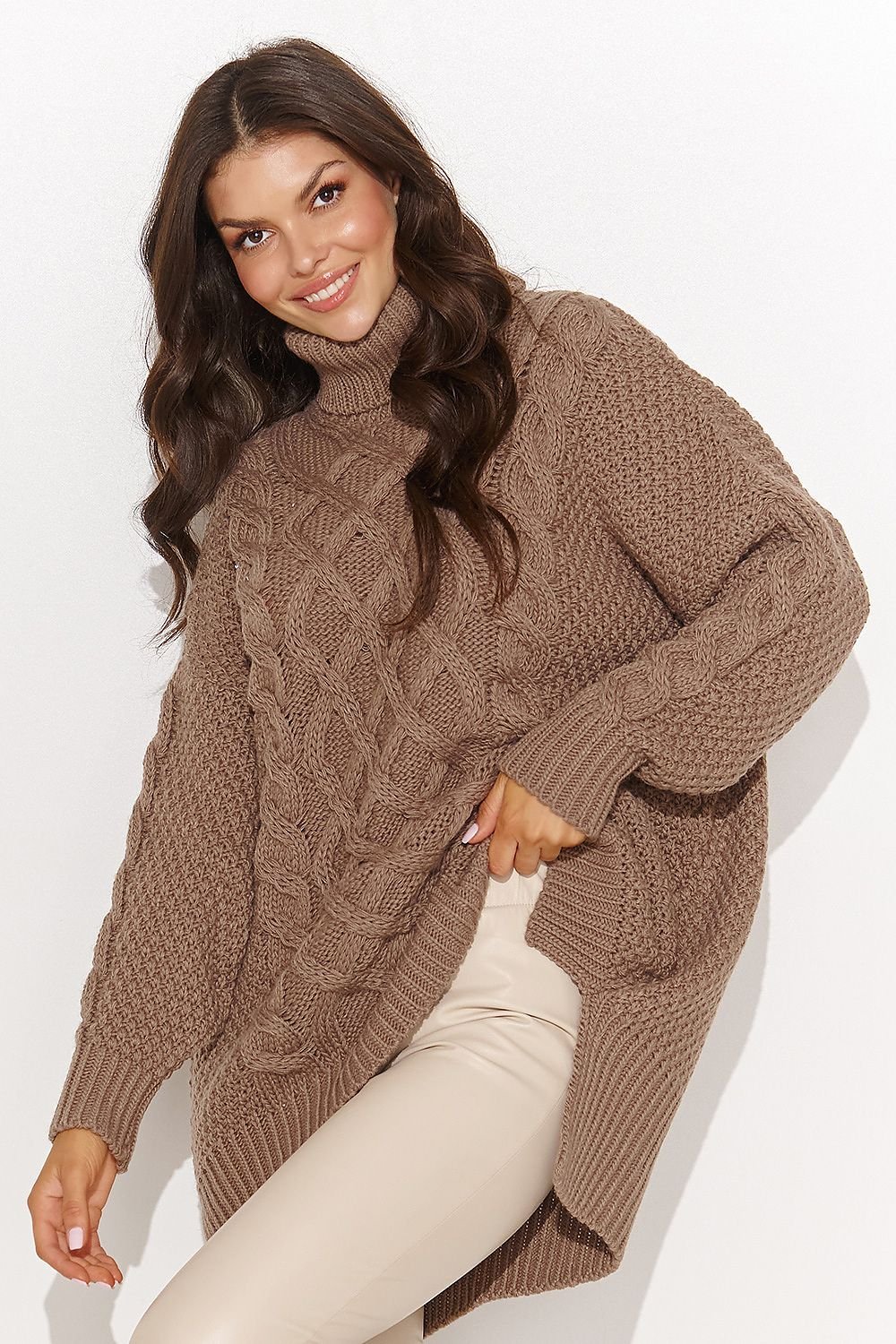 Chunky Cozy Turtleneck Sweater