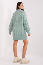 Load image into Gallery viewer, Turtle Neck Oversize Sweater | Knee Length Sweater
