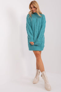 Turtle Neck Oversize Sweater | Knee Length Sweater