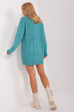 Load image into Gallery viewer, Turtle Neck Oversize Sweater | Knee Length Sweater
