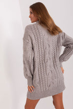 Load image into Gallery viewer, Turtle Neck Oversize Sweater | Knee Length Sweater
